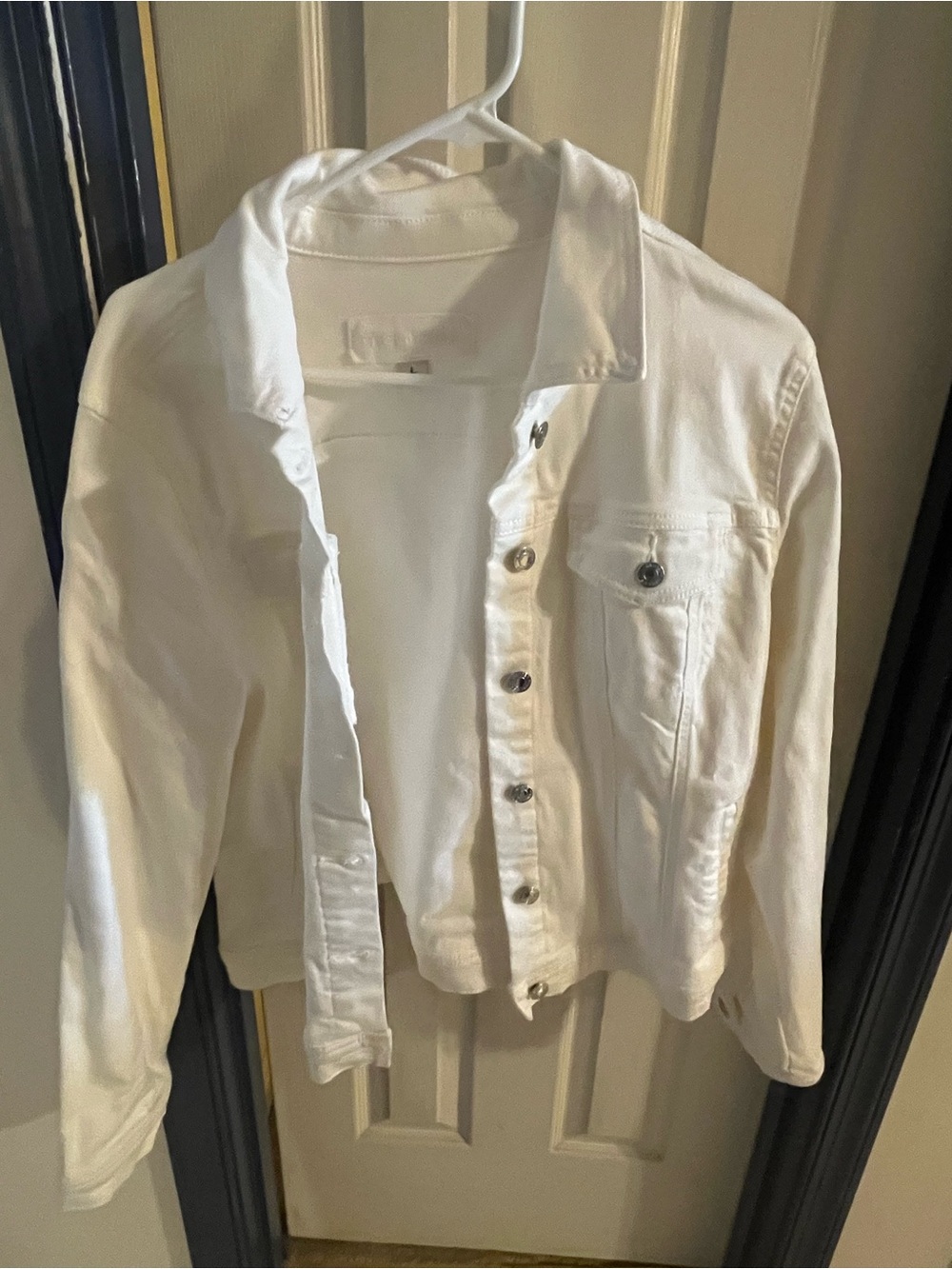 Maurices White Denim Jacket